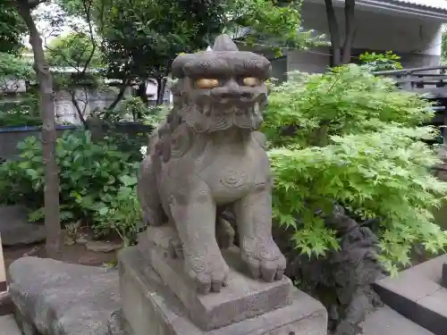 白山神社の狛犬