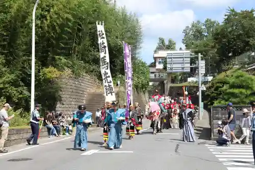 米川八幡神社のお祭り