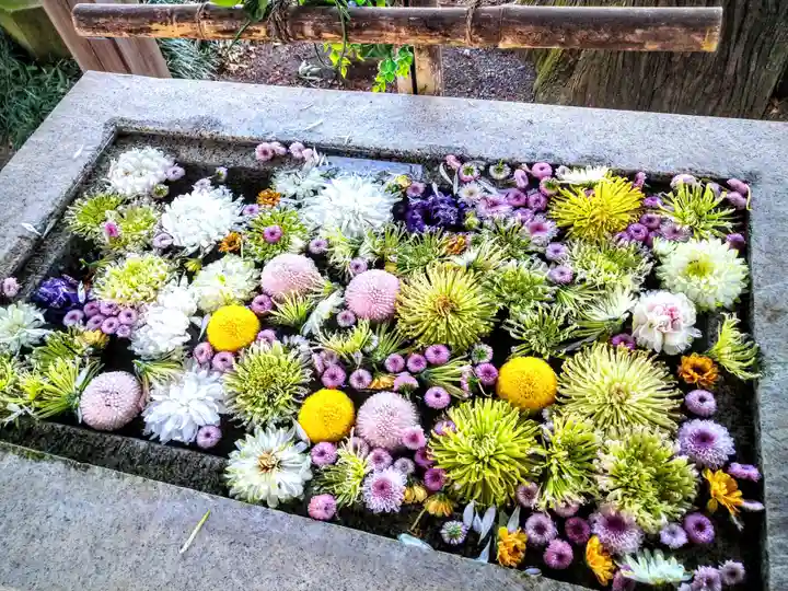 糀谷八幡宮の手水舎