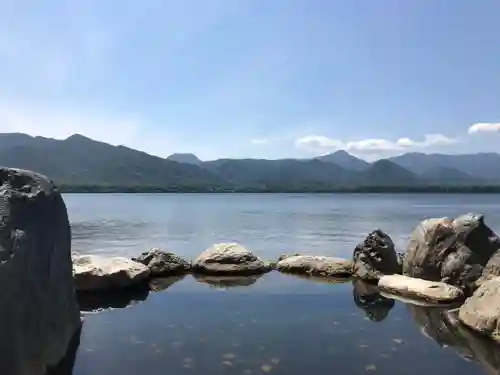 弟子屈神社の景色