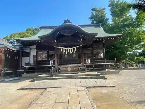 葛飾八幡宮の本殿・本堂