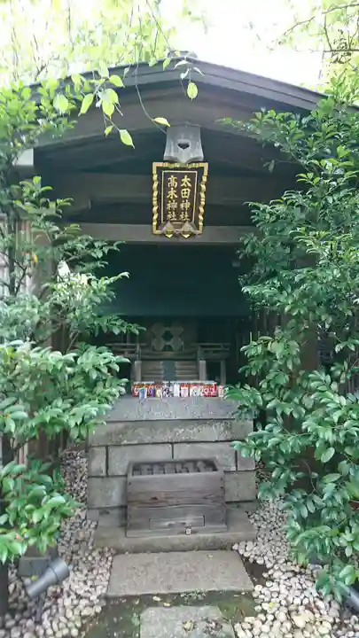 牛天神北野神社の末社・摂社