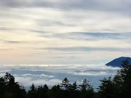 山家神社奥宮の景色