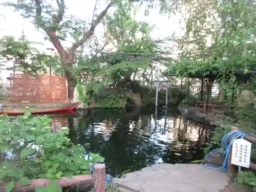 愛宕神社の庭園