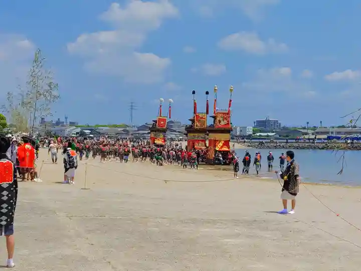 神前神社のお祭り