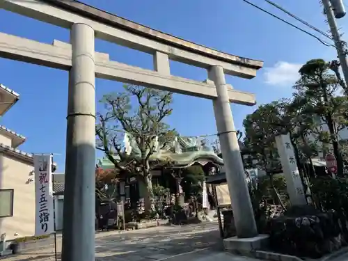 高木神社の鳥居