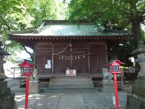 諏訪神社の本殿・本堂