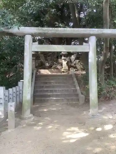 長母寺の鳥居