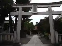 鎧神社の鳥居