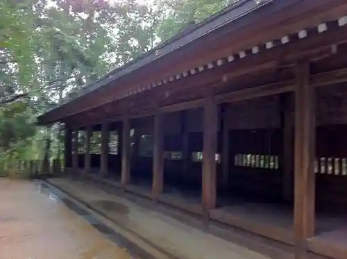 西寒多神社の本殿