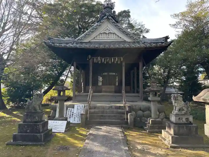 宇夫須那神社の本殿・本堂