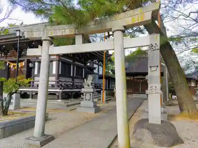 和泉八劔神社の鳥居