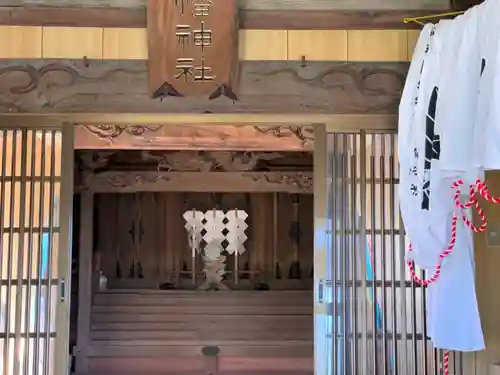 白幡神社の本殿・本堂