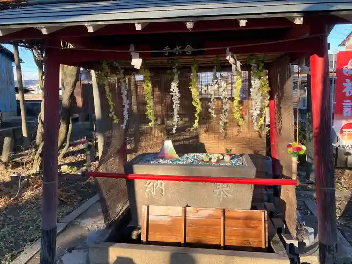 島田八坂神社の手水舎