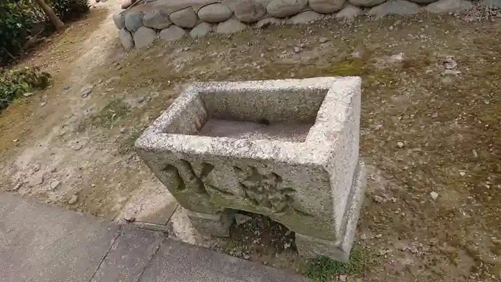 菩提寺の手水舎