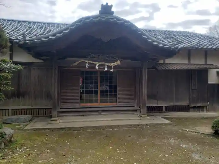 山津照神社の山門・神門