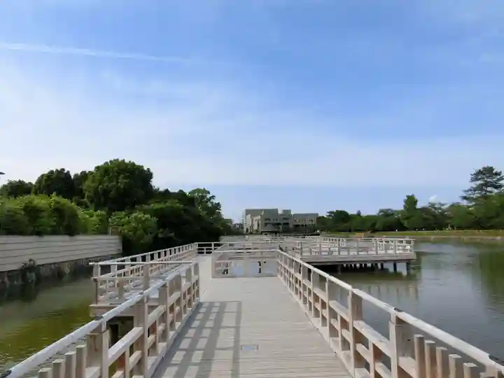 長岡天満宮の庭園