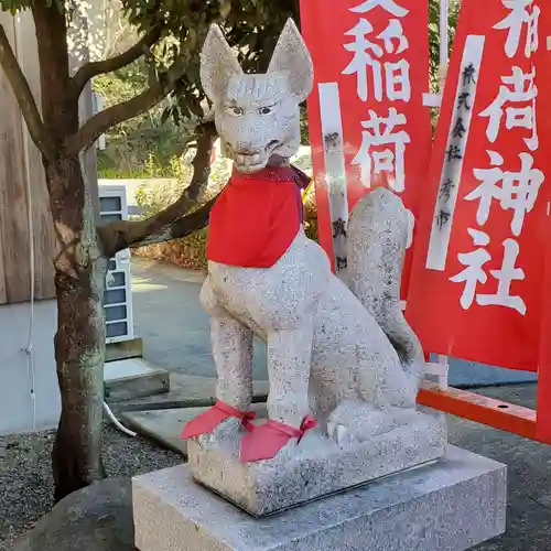 多度稲荷神社の狛犬