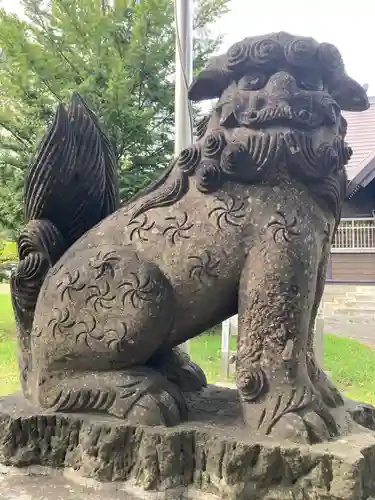 花畔神社の狛犬