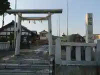 神明神社の鳥居