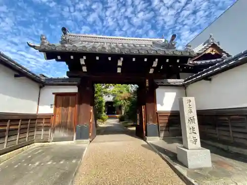 願生寺の山門