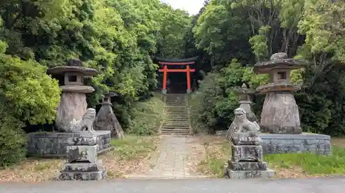 護皇神社の鳥居