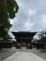 寒川神社の山門・神門