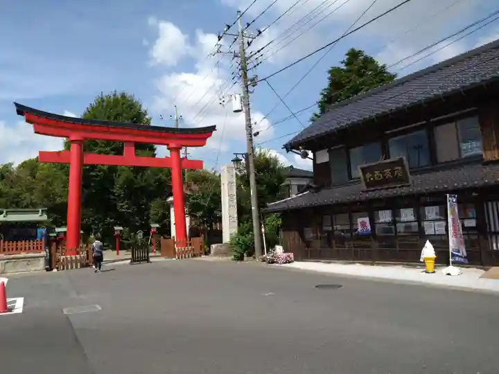 鷲宮神社の周辺