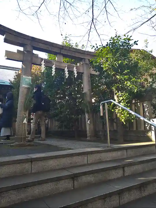 櫻田神社の鳥居