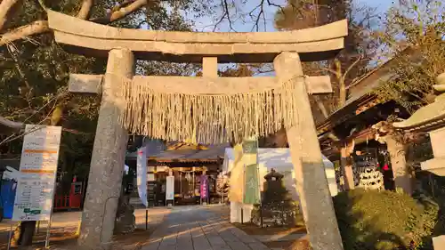 鏡石鹿嶋神社 ＊安産・開運・勝利の神さま＊の鳥居