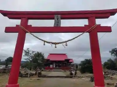 石貫神社の鳥居