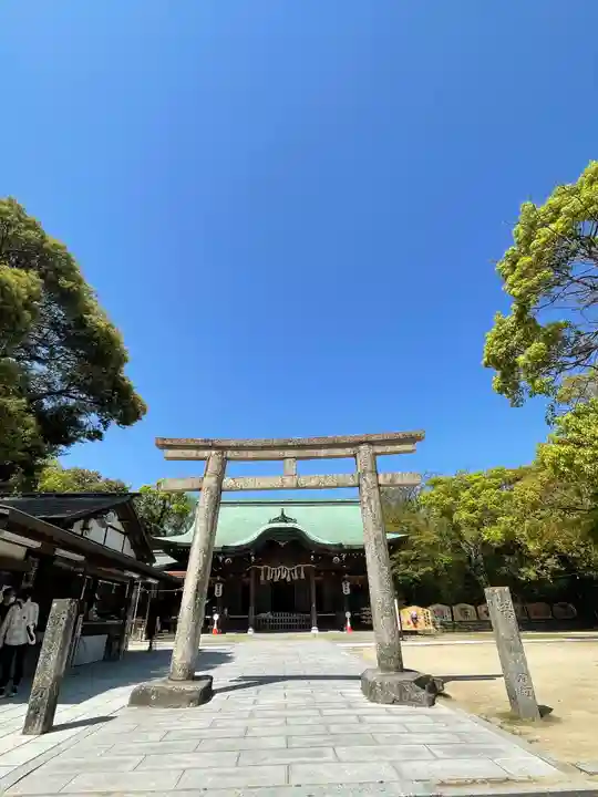 唐津神社の鳥居