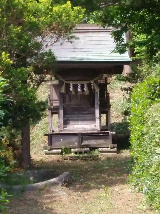 神社(名称不明)の本殿・本堂