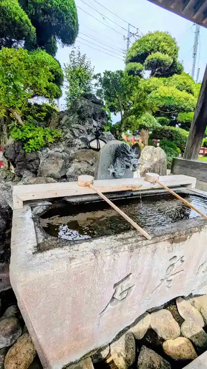 埴生神社の手水舎