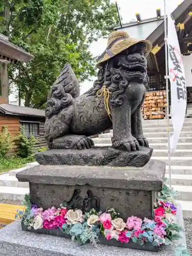 札幌諏訪神社の狛犬