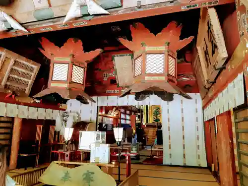 北口本宮冨士浅間神社の本殿・本堂