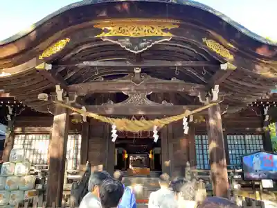 武田神社の本殿・本堂