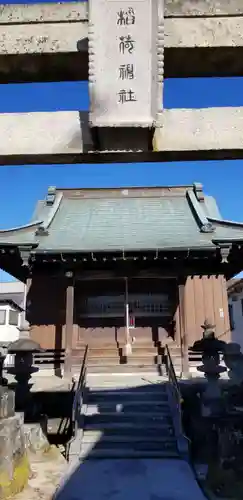 田中仙田稲荷神社の本殿・本堂