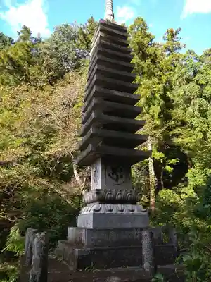 岡寺（龍蓋寺）の塔