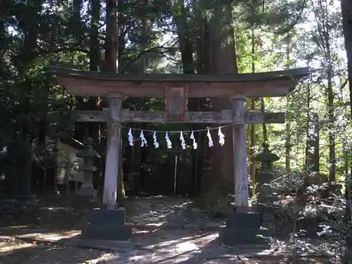 萩日吉神社の鳥居