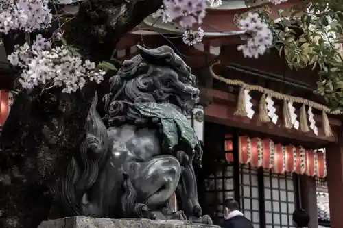 阿倍王子神社の狛犬