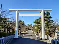 開成山大神宮の鳥居
