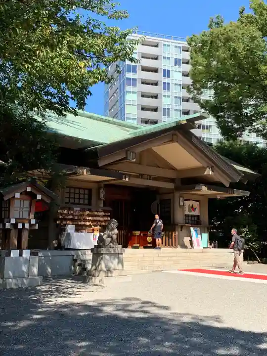 東郷神社の本殿・本堂