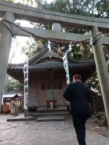 八百富神社の鳥居