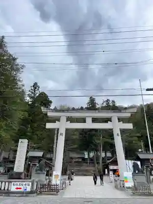 諏訪大社の鳥居