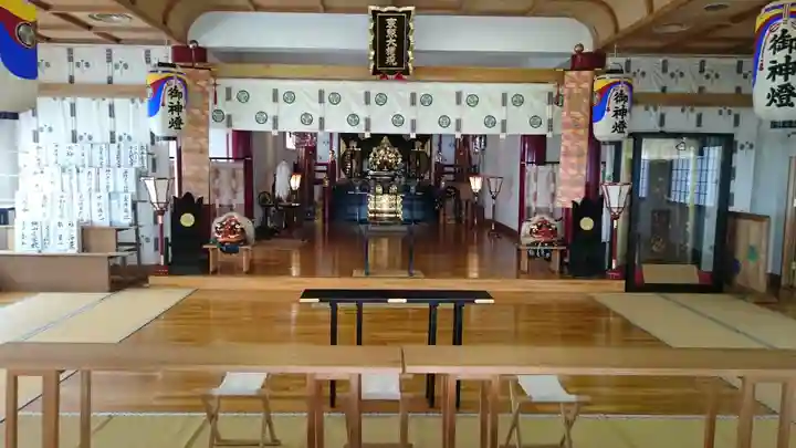 北海道東照宮の本殿・本堂