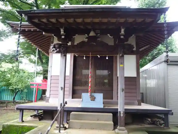 東谷北野神社の本殿