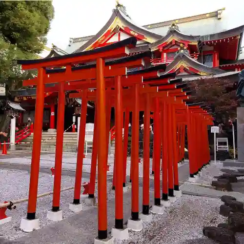 京濱伏見稲荷神社の鳥居