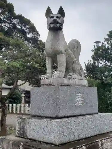 一瓶塚稲荷神社の狛犬