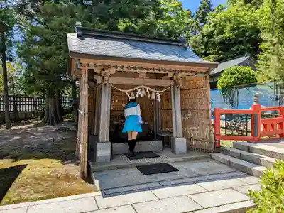 小田八幡宮の手水舎